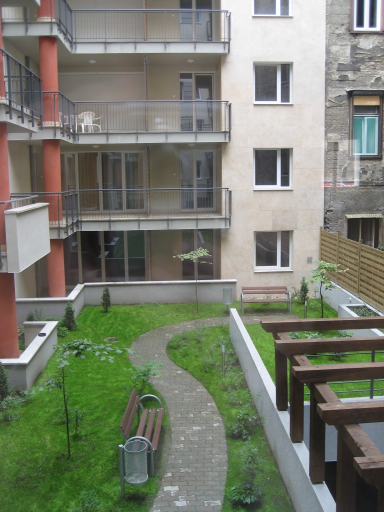 the courtyard