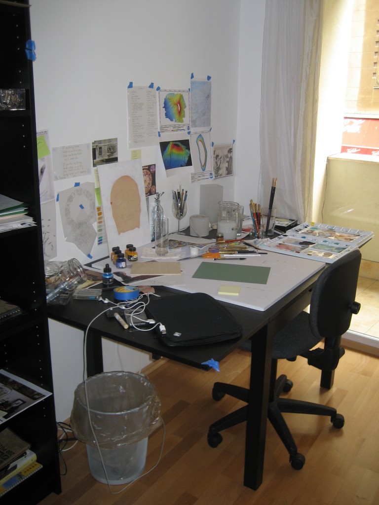 my studio space